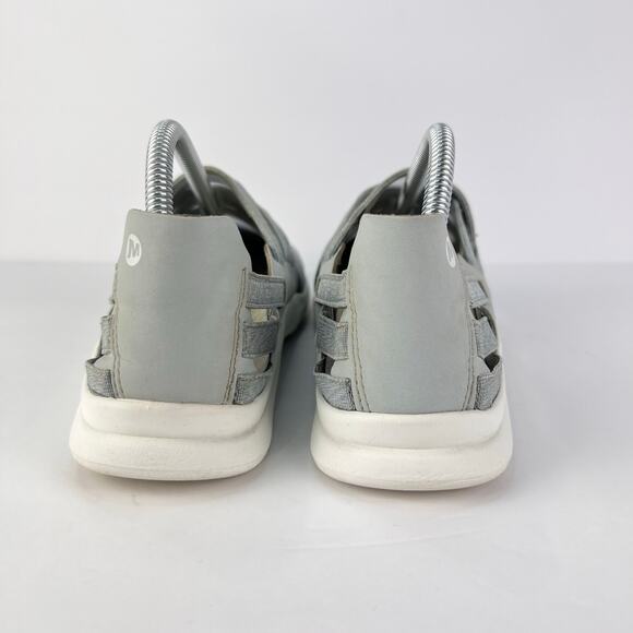 Merrell Flora Kye Weave Slip On Walk Sneakers Flats Size 9 Mary Jane Shoes - Picture 5 of 9